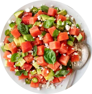 Refreshing Watermelon Salad