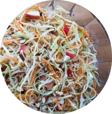 Apple, Cabbage and Carrot Salad