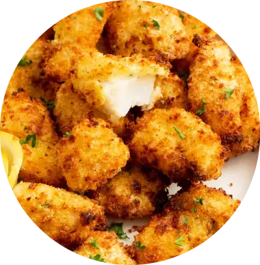 Air Fryer Cod Nuggets