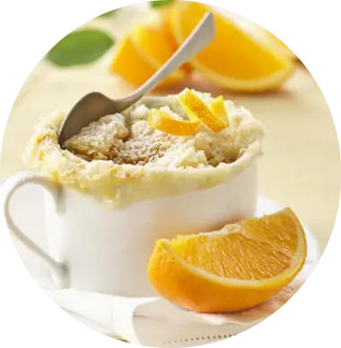 Coconut and Orange Mug Cake