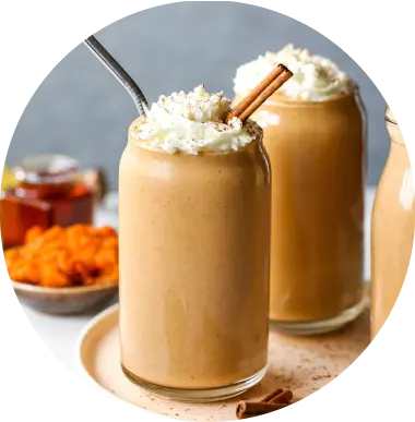 Cinnamon and Pumpkin Smoothie