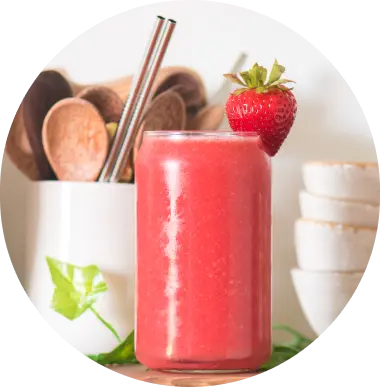 Strawberry and Watermelon Juice