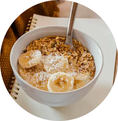 Banana and Cinnamon Oatmeal